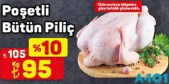 POŞETLİ BÜTÜN PİLİÇ TAVUK